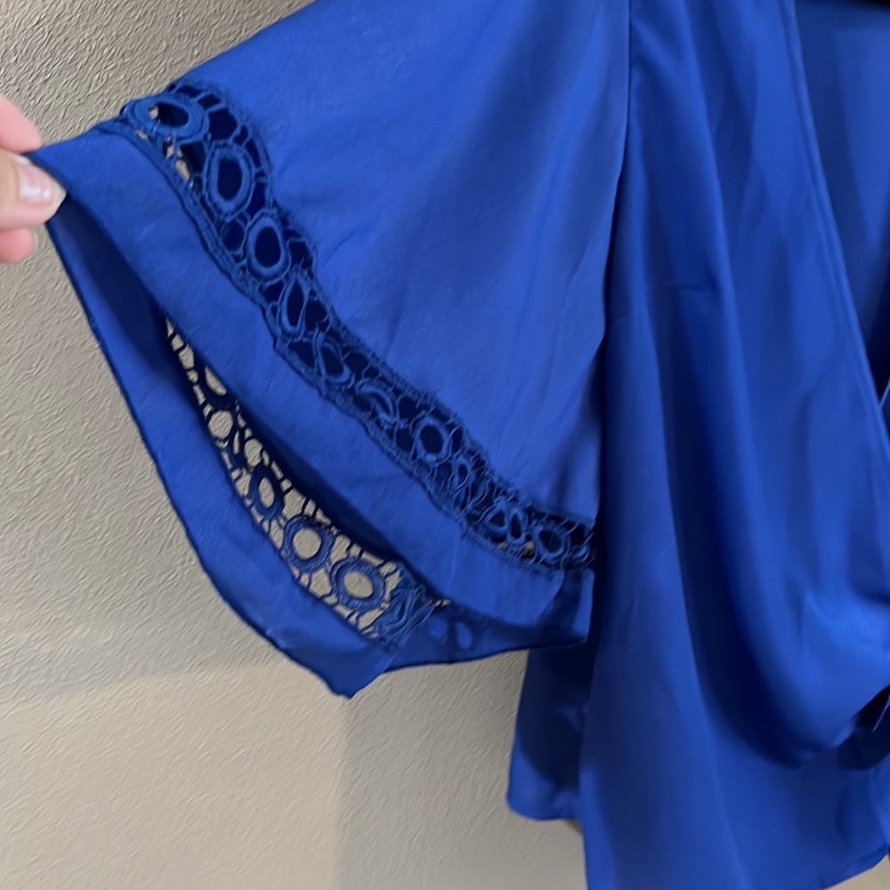 SHEIN wrap front blouse - Picture 4 of 9